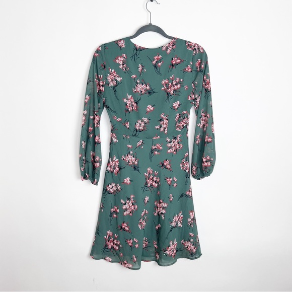Madewell Marguerite Dress 00 Butterfly Garden Floral - Picture 4 of 10